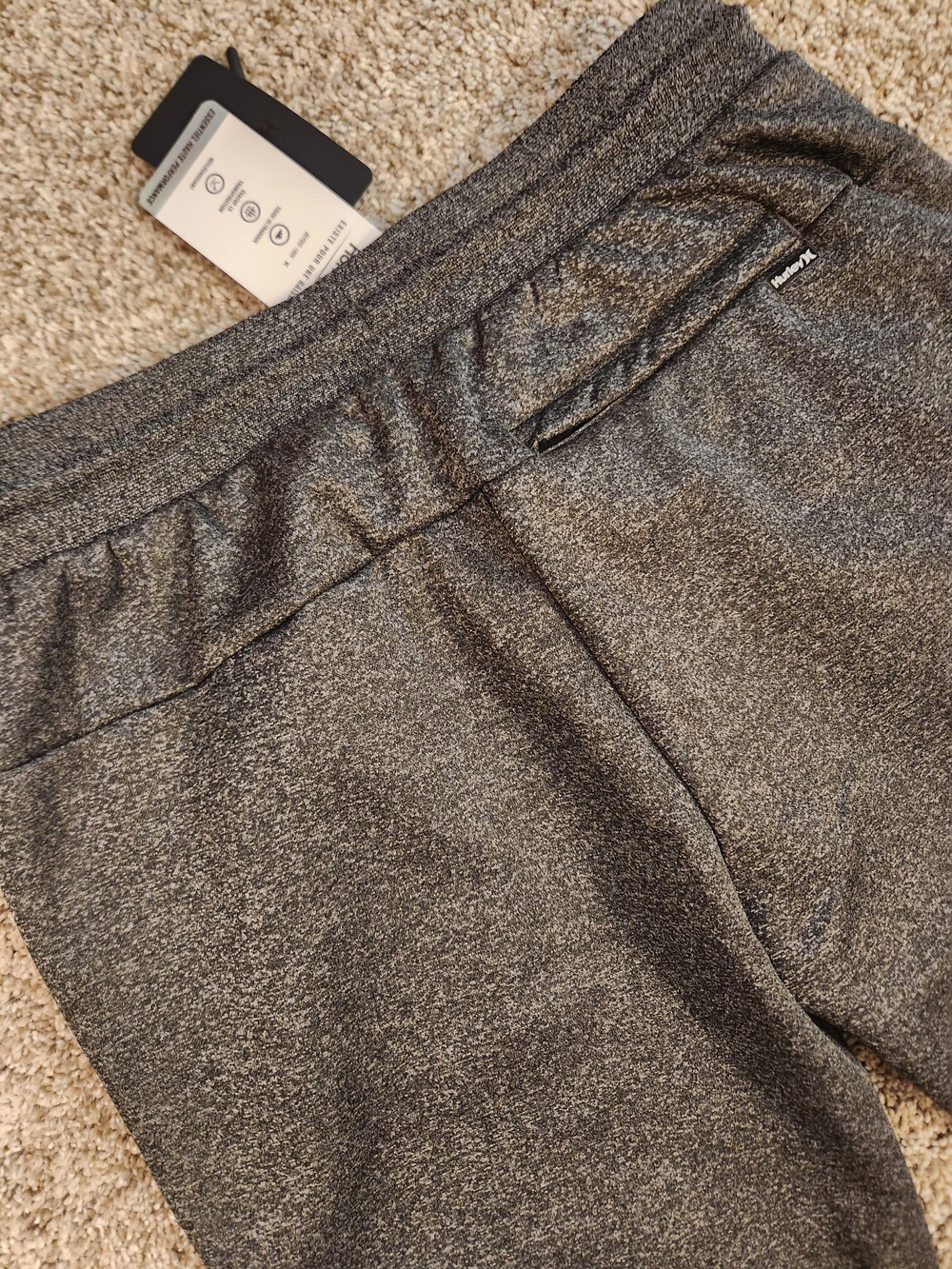Hurley- Men's Active Jogger Pants w/ Drawstring. NWT Medium. - Picture 11 of 14
